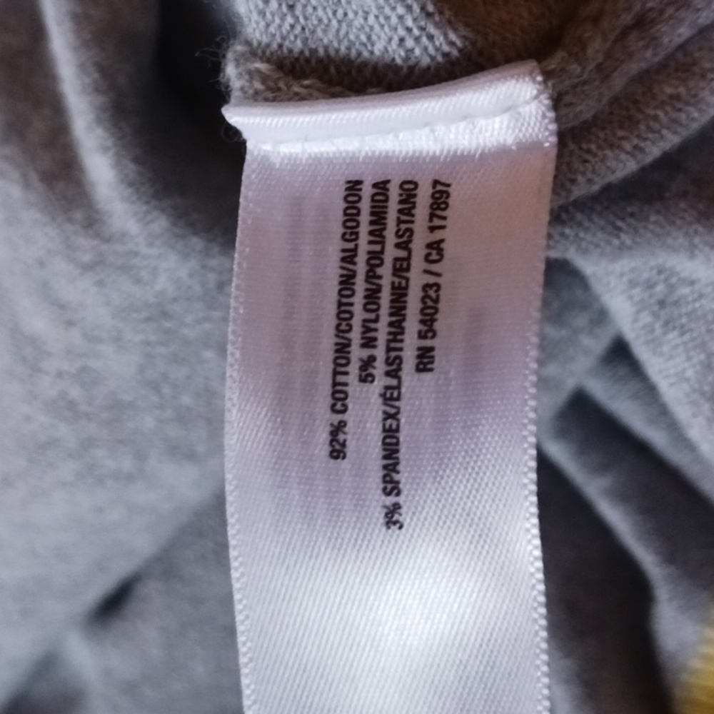 Old Navy Gray and Yellow Sweater - Picture 6 of 6